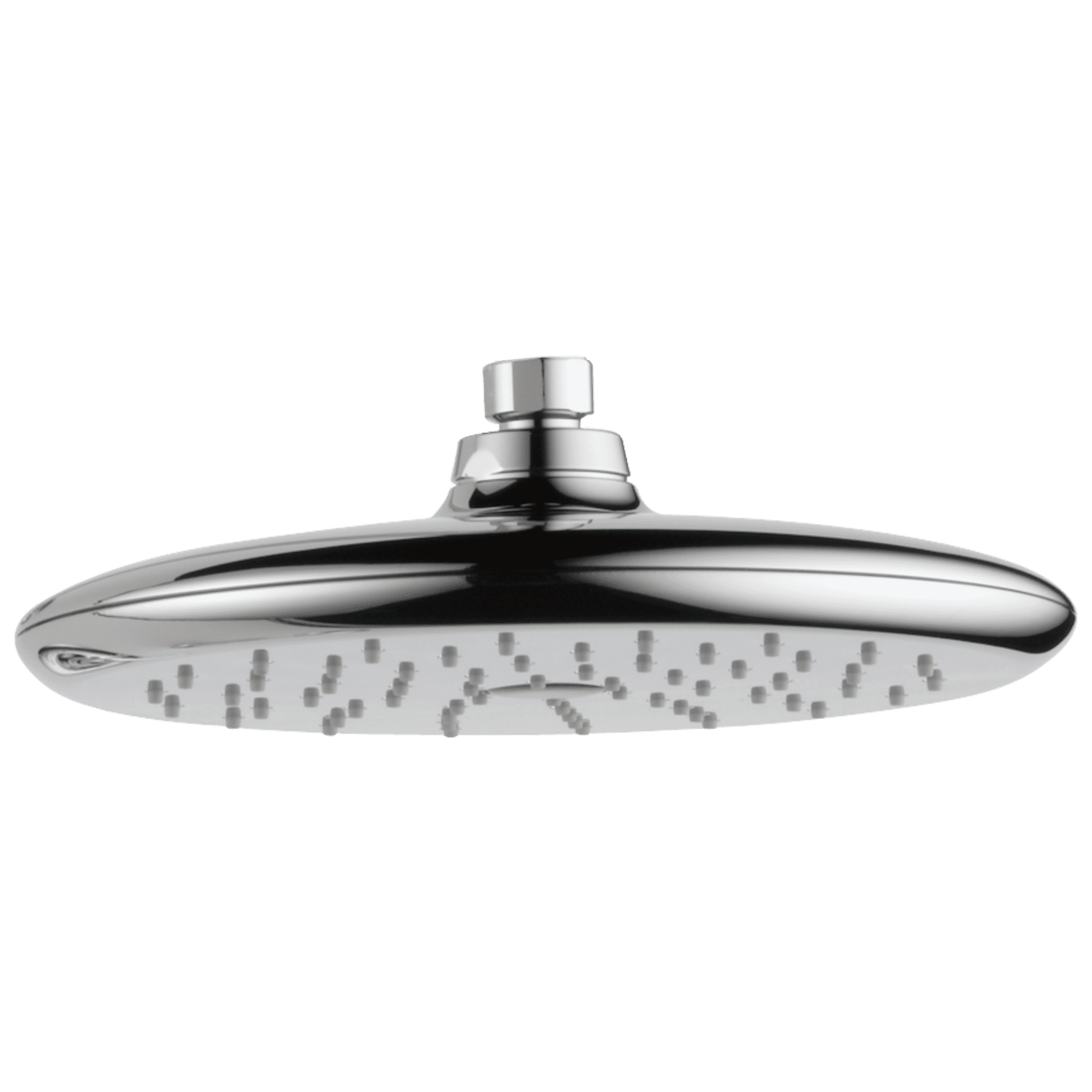 Chrome Multi-Head Rain Shower with Touch-Clean Spray