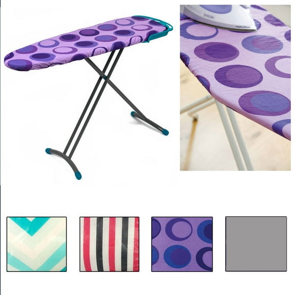 1 Standard Ironing Board Cover Pad Scorch Heat Resistant Silicone Coated 15"X54"
