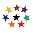thumbnail image 1 of 1" Star Patches, Achievement Martial Arts, Rank Promotion Patch, Karate TKD Iron-on (Brown, 3 pcs), 1 of 2