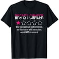 thumbnail image 1 of 1 Star Rating Breast Cancer Awareness Funny Fighter T-ShirtMen and women, Black T-shirt, size: Extra large, 1 of 4