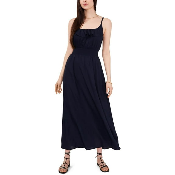 1.State Womens Maxi Dress Navy 2XS