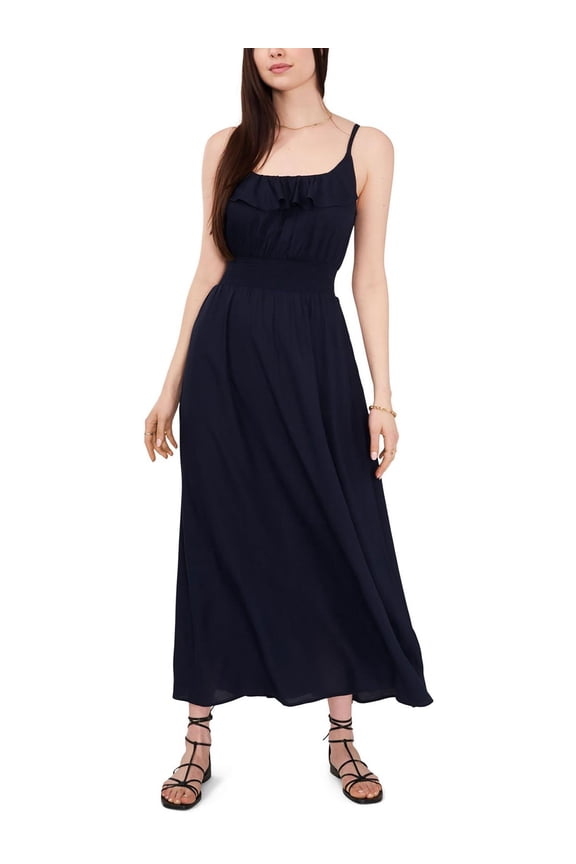 Womens Maxi Dress Navy 2XS
