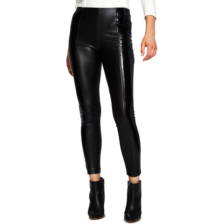 1.State Womens Stretch Patent Leather Pants 
