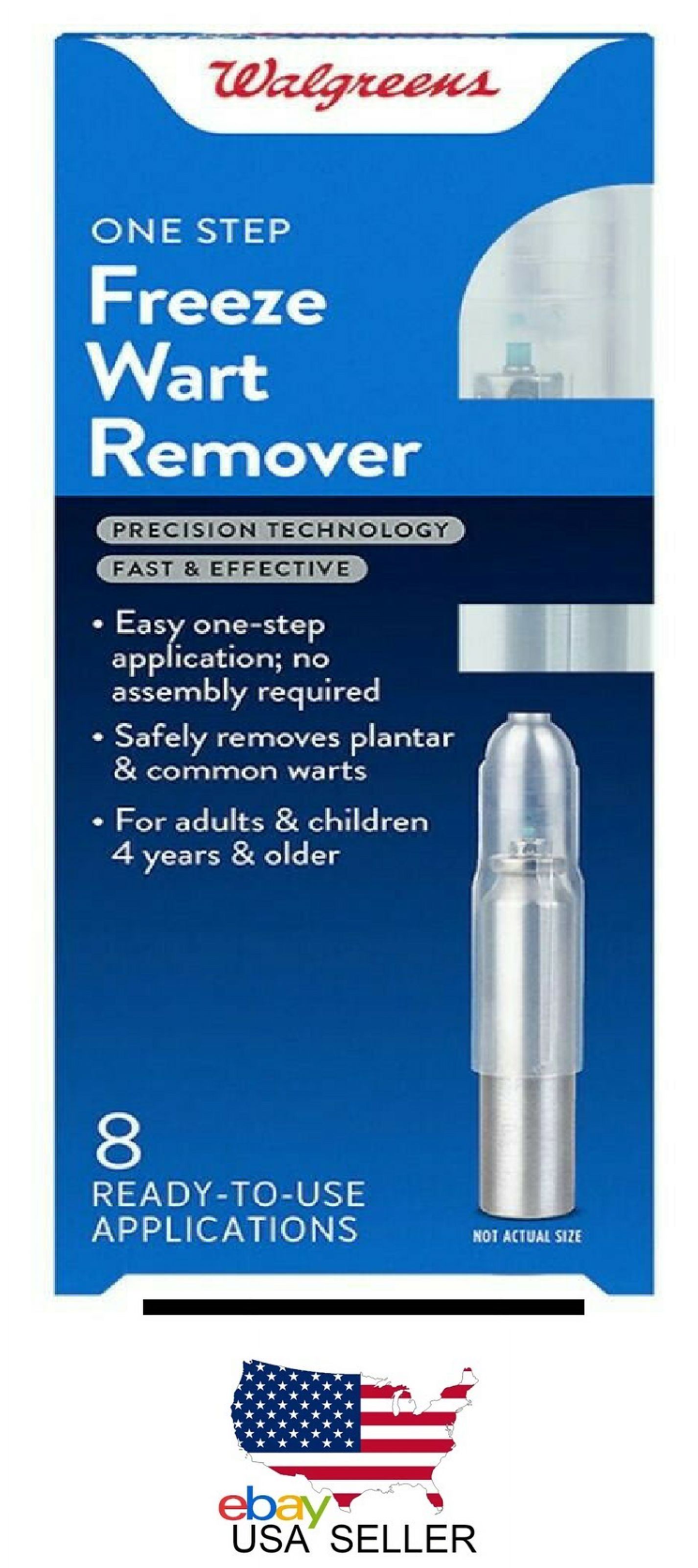 1 Step Walgreens Freeze Wart Remover 8 Treatments Application Expires 07/24 NEW