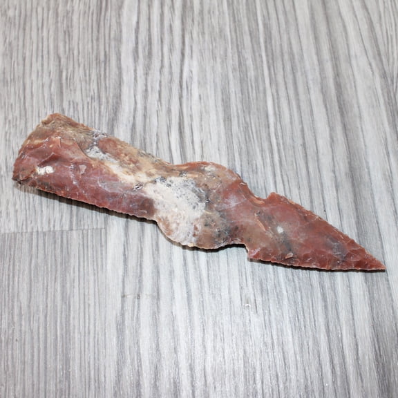 1 Stone Ornamental Tomahawk Head #8863       Agate Jasper Ax Axe Hatchet