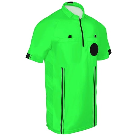 1 Stop Soccer Official Referee Soccer Jersey with Velcro