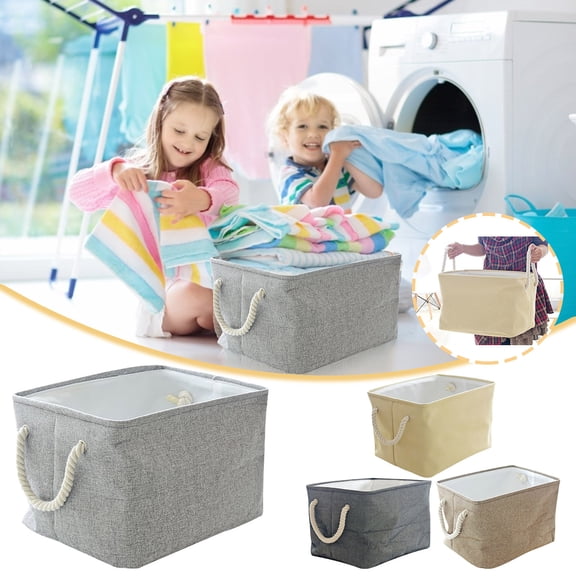 1 Storage Bag Thermal Fabric Storage Basket Finishing Toy Storage Basket Storage Basket Home Textile Storage