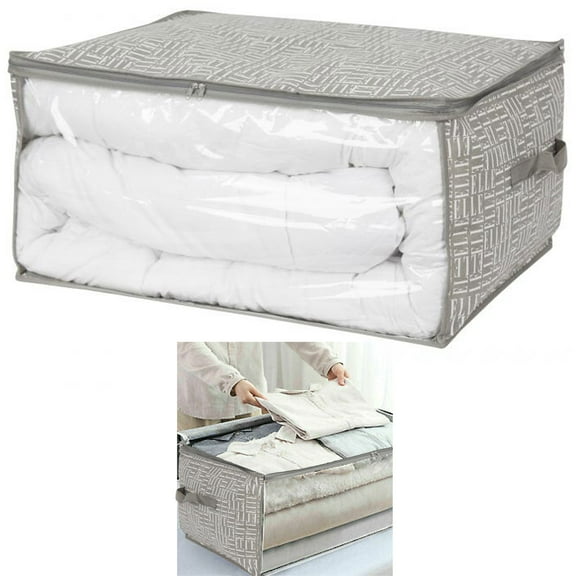 1 Storage Bag for Blanket Clear 24" Durable Large Clothes Dust Dirt Moisture