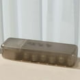 thumbnail image 1 of 1*Storage Box Data Cable Organizer Box Cable Management 7 Compartments Storage Box Usb Cord Sorter Small Desk Electronic Accessories Organizer and Storage，Contact Cases Green Stora, 1 of 7