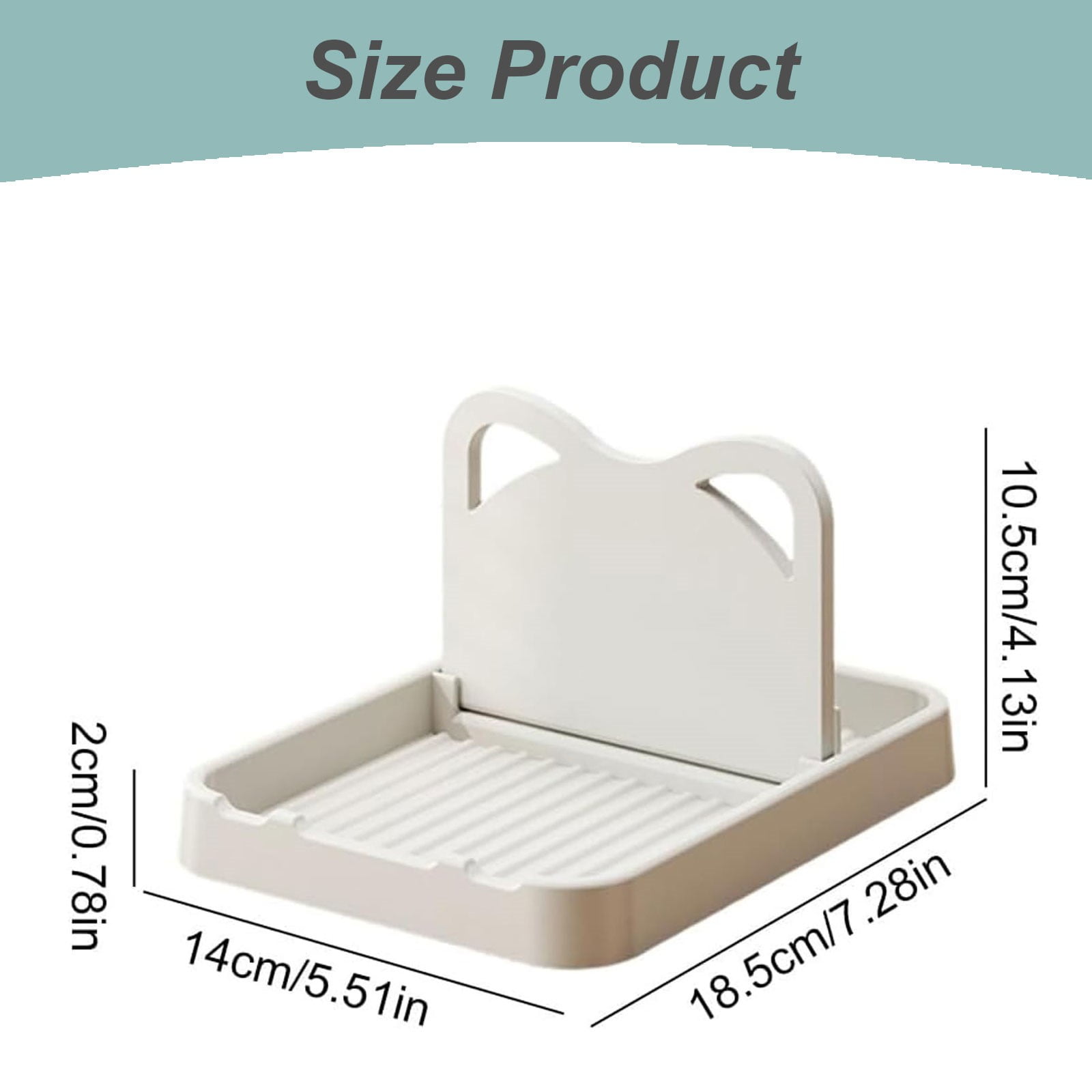 1*Storage Rack Yuseik, Spoon Rest with Lid Holder Foldable Silicone