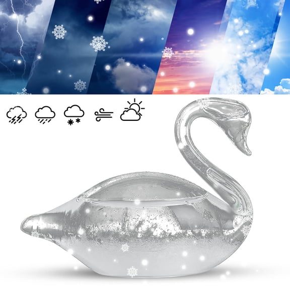 1*Storm in a Bottle Clearance! Glass Decoration Little Angel Weather Bottle Weather Living Room Crafts 38Ml