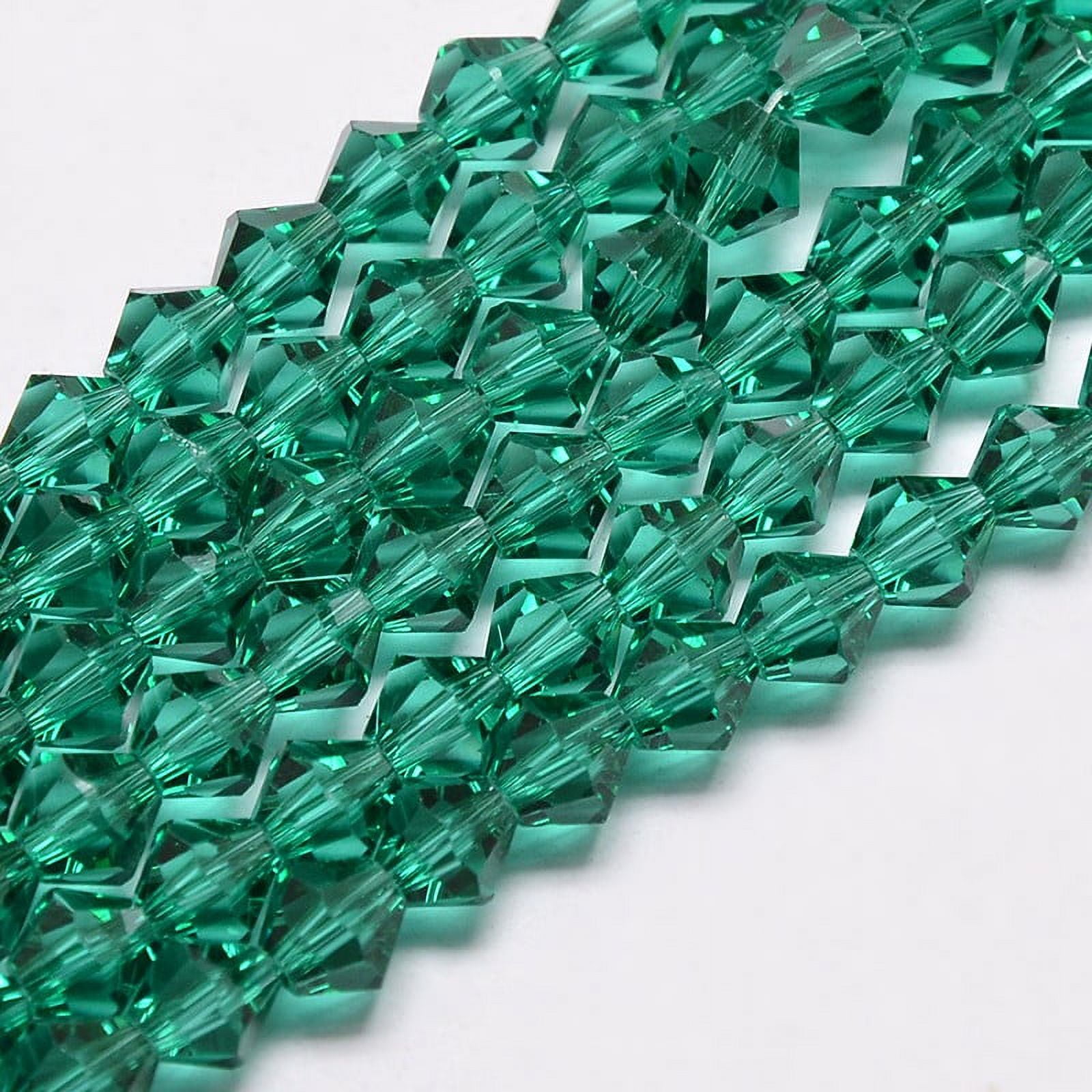 1 Strand Imitate Austrian Bicone Glass Beads Strands Grade AA Faceted ...