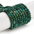 thumbnail image 1 of 1 Strand Natural Chrysocolla Beads Strands Round Faceted 3mm Hole: 0.6mm about 120pcs/strand 15.75''(40cm), 1 of 5