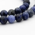 thumbnail image 1 of 1 Strand Sodalite Round Bead Strands 8mm Hole: 1mm about 45pcs/strand 15 inch, 1 of 2