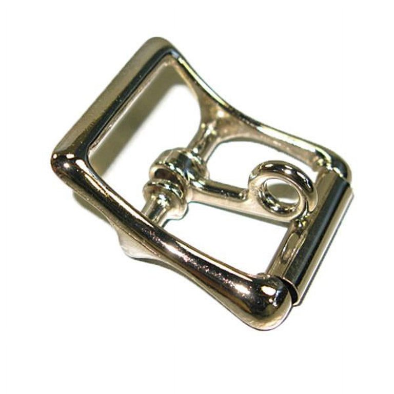 1 Nickel Strap Buckles with Locking Tongue