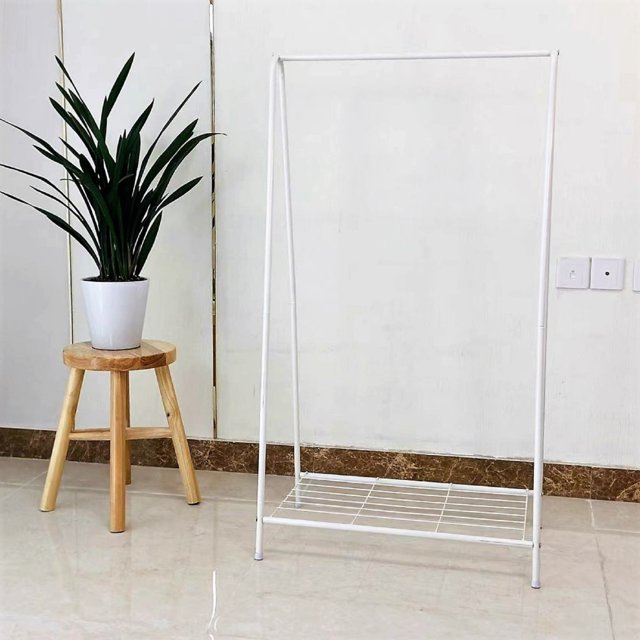 1) Sturdy 1Step StoreGrade Ladder for Safely Hanging Clothing