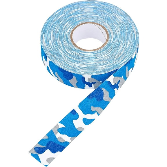 1 Styles 27 Yards Hockey Stick Tape Camo Grip Tape Ice Hockey StickTape Badminton Handle Tape Self-Adhesive Tape DIY