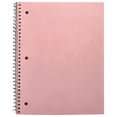 thumbnail image 1 of 1 Subject Spiral Notebook,Notebook Paper,Spiral Notebook,Composition Notebook Wide Ruled,Single Subject Notebook,College Ruled Notebook Paper,Wide Ruled Notebook Paper,1 Pack,Pink, 1 of 5