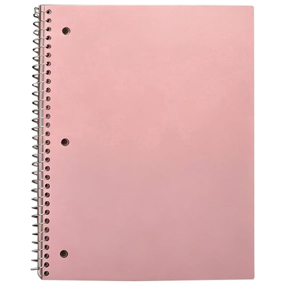 1 Subject Spiral Notebook,Notebook Paper,Spiral Notebook,Composition Notebook Wide Ruled,Single Subject Notebook,College Ruled Notebook Paper,Wide Ruled Notebook Paper,1 Pack,Pink