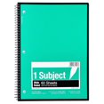 thumbnail image 1 of 1-Subject Wirebound Notebook Spiral Notebooks, College Ruled 10.5X8 Spiral Notebooks for Home Office, 60 Sheet(Green), 1 of 9