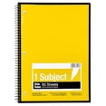 thumbnail image 1 of 1-Subject Wirebound Notebook Spiral Notebooks, College Ruled 10.5X8 Spiral Notebooks for Home Office, 70 Sheet(Yellow), 1 of 5