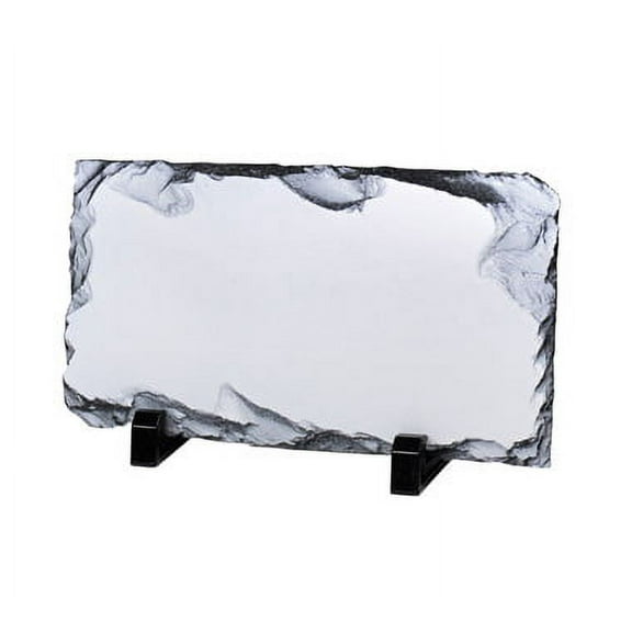 1 Sublimation Blank Rock Stone Slate Heat Transfer (Rectangular Shape) 18 x 13 cm