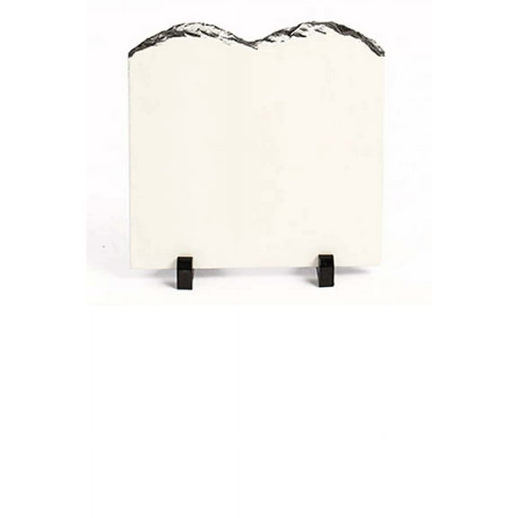 1 Sublimation Blank White Rock Stone Slate Heat Press Thermal Dye Transfer Coated (10 Commanders) 18 x 18 cm