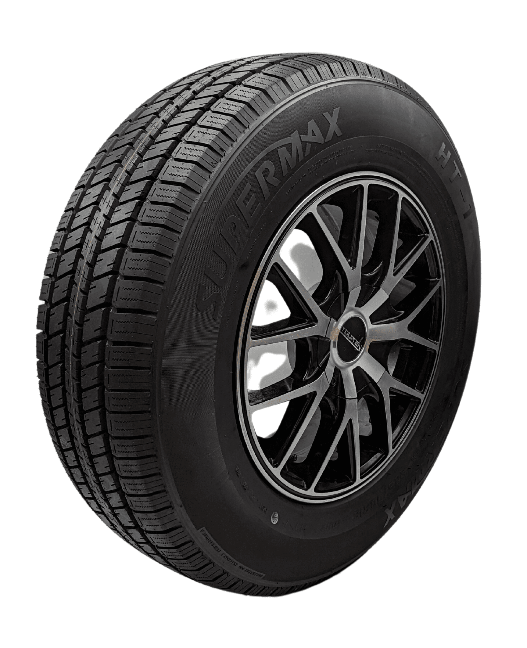 1 Supermax HT-1 HT1 245/65R17 111T All Season SUV/Truck Tire 50000 Mile Warranty SUV-1708-HT-KD / 245/65/17 / 2456517 Fits: 2004 Jeep Grand Cherokee Overland, 2019 Jeep Cherokee Trailhawk Elite