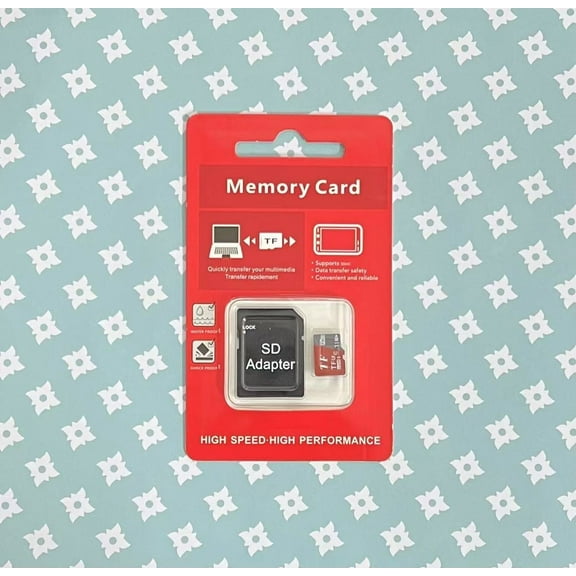 1 TB Micro SD Memory Card with Adapter, Universal Memory Card Compatible with Electronics, High Speed Performance Memory Card