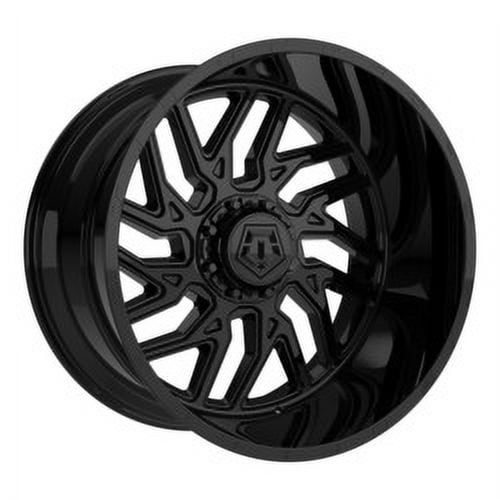 1 TIS 20x9 8X170 +01 544GB Gloss Black with Cast Lip Logo Wheel Rim