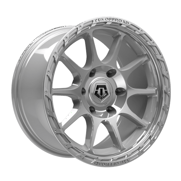 1 TIS 22x10 8X6.50 -19 563BS SILVER Wheel Rim