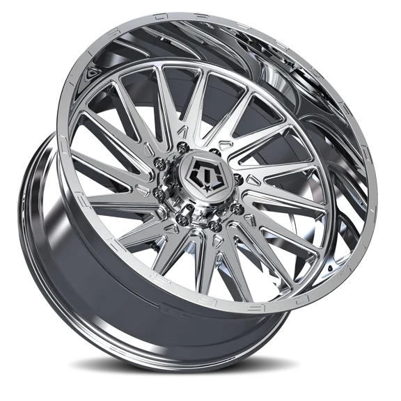 1 TIS 24x14 8X170 -76 547C Chrome Plated Wheel Rim