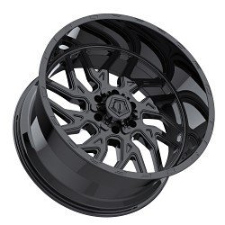 1 TIS 26x12 6X135 / 6X5.50 -44 544B Black Wheel Rim
