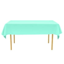 1 Tablecloth Plastic Tablecloths Disposable Table Covers 54 X 108 Inches Shower Cover
