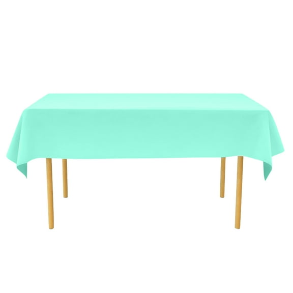 1 Tablecloth Plastic Tablecloths Disposable Table Covers 54 X 108 Inches Shower Cover