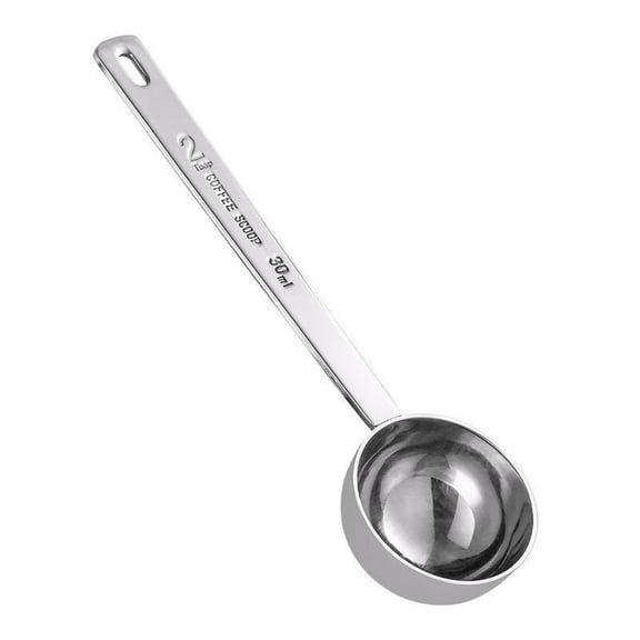 1-Tablespoon Measuring Spoon - Exact 15ml Stainless Steel Scoop for Coffee Grounds, Protein Powder & Baking | Commercial-Grade Kitchen Tool with Long Handle