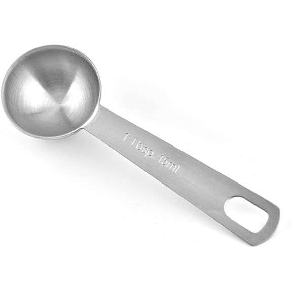 1 Tbsp Measuring Spoon,Tablespoons,Cups Spoons,Steel Stainless Set,Kitchen Cup Scoop,Chef Baking Tool,Cooking Measure Tablespoon,Metal Teaspoon,Coffee Tools,Gadgets Gifts,Adjustable Powder