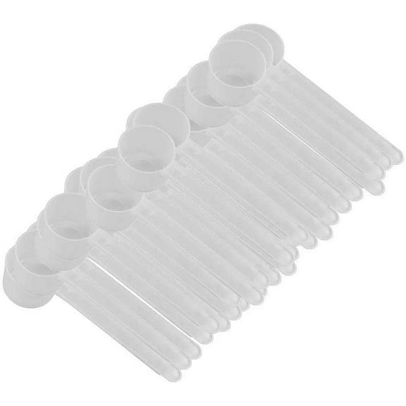 1 Teaspoon (1/3 Tablespoon | 5 mL) Long Handle Scoop for Measuring Coffee, Pet Food, Grains, Protein, Spices and Other Dry Goods (Pack of 25)