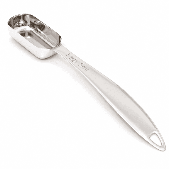 1 Teaspoon 5mL Stainless Steel Long Handle Measuring Spoon for Baking