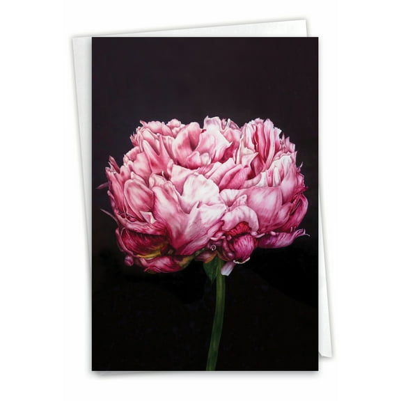 1 Thank You Card with Envelope - Precious Peonies C6279ATYG