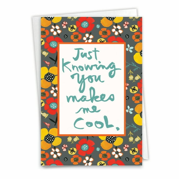 1 Thank You Card with Envelope - Words for Friends C6482ATYG