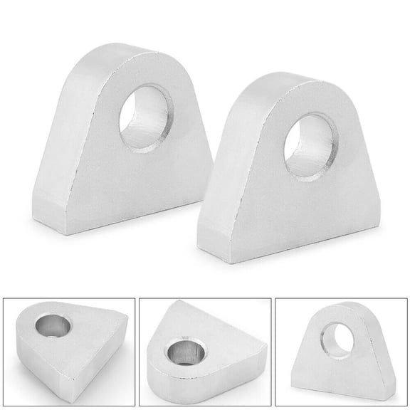 1" Thick Steel 2pcs For Car Truck Tractor Mount Weld On Shackle Clevis Mount