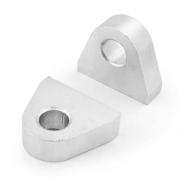 1" Thick Steel For Car Truck Tractor Mount Weld On Shackle Clevis Mount 2pcs