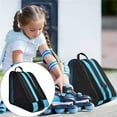 thumbnail image 1 of 1 Thickened 3-Layer Skate Storage Bag Skating Ice Skating Roller Skates Bags Children's Roller Skates Thickened Single Shoulder Storage Backpack Home Textile Storage, 1 of 8
