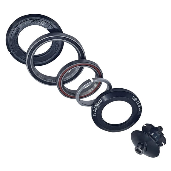 1. Threadless Mountain Bike Headsets Double Bearing 41.8-52mm Tapered Front Fork Replacement Cycling Accessories