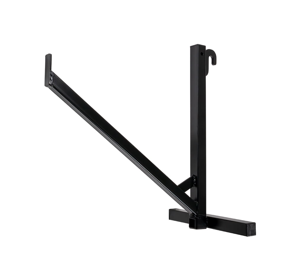 1 Tier Shipping Container Pipe Rack 181/8"(L) x 16"(H), 550 lbs WLL Black Powder Coated Steel