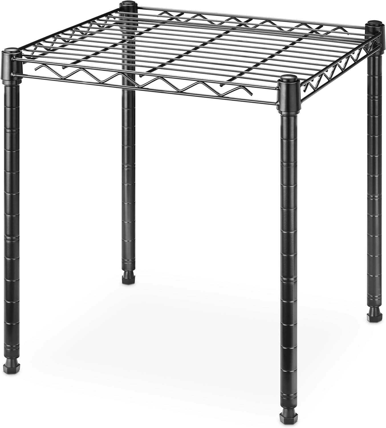 Home Storage Racks 1 Tier Supreme Stacking Wire Metal Shelving Unit, Home Storage ...
