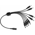 thumbnail image 1 of 1 To 8 Cctv Dc Power Splitter Cable High Quality 5.5Mm 2.1Mm For Security Cam..., 1 of 6