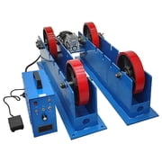 1 Ton Adjustable Welding Turning Roller Rotary Welding Positioner Turning Rolls Linkage Roller 50-1500mm 110V