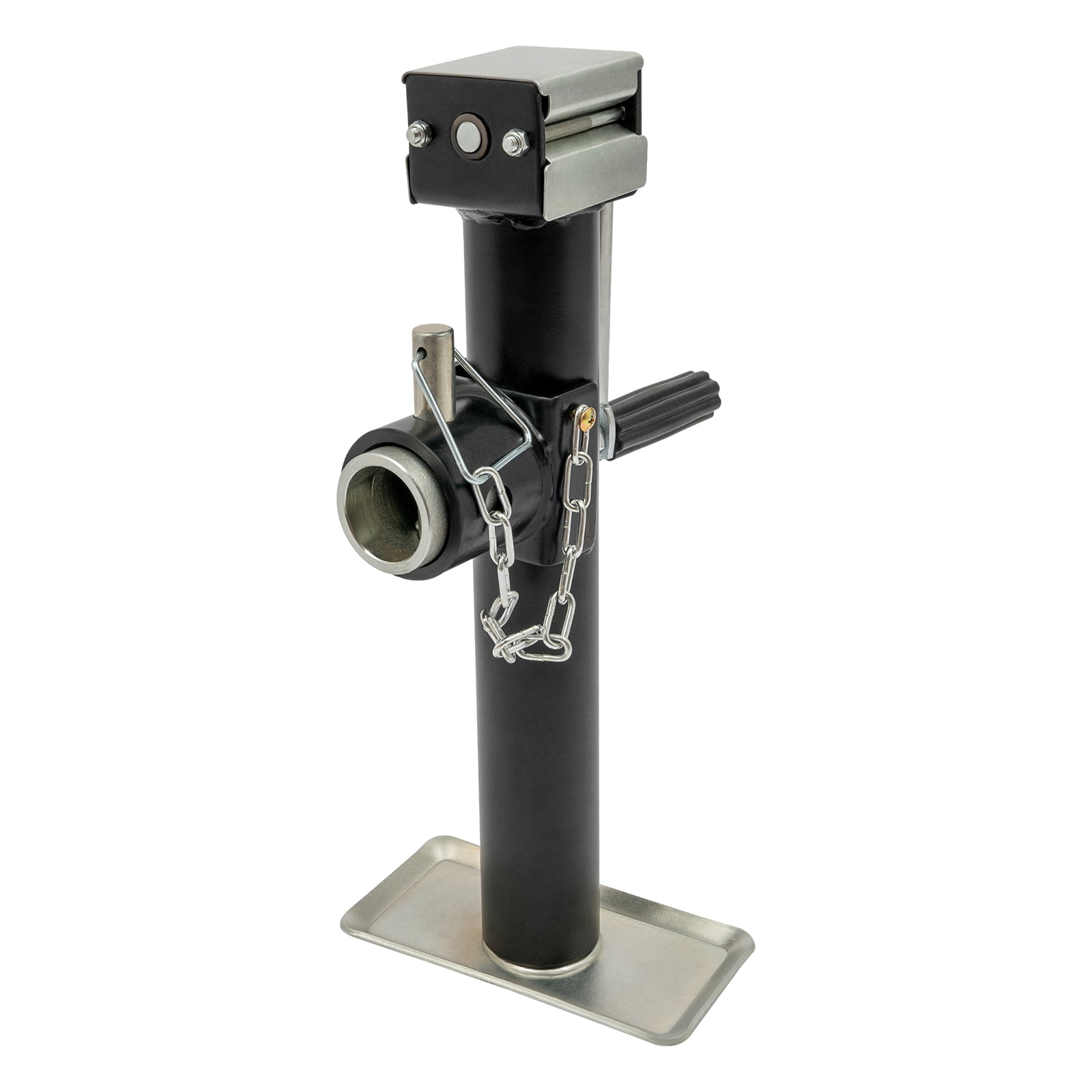 1 Ton Heavy Duty Manual Jack Car Jack Stands with Removable Handle, Adjustable Height to 10.23in, Steel Jack Fast Lift Service Jack for Automotive Repair Industry